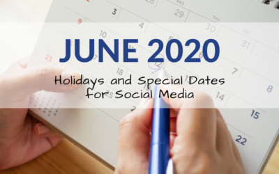 June 2020 Holiday and Special Days